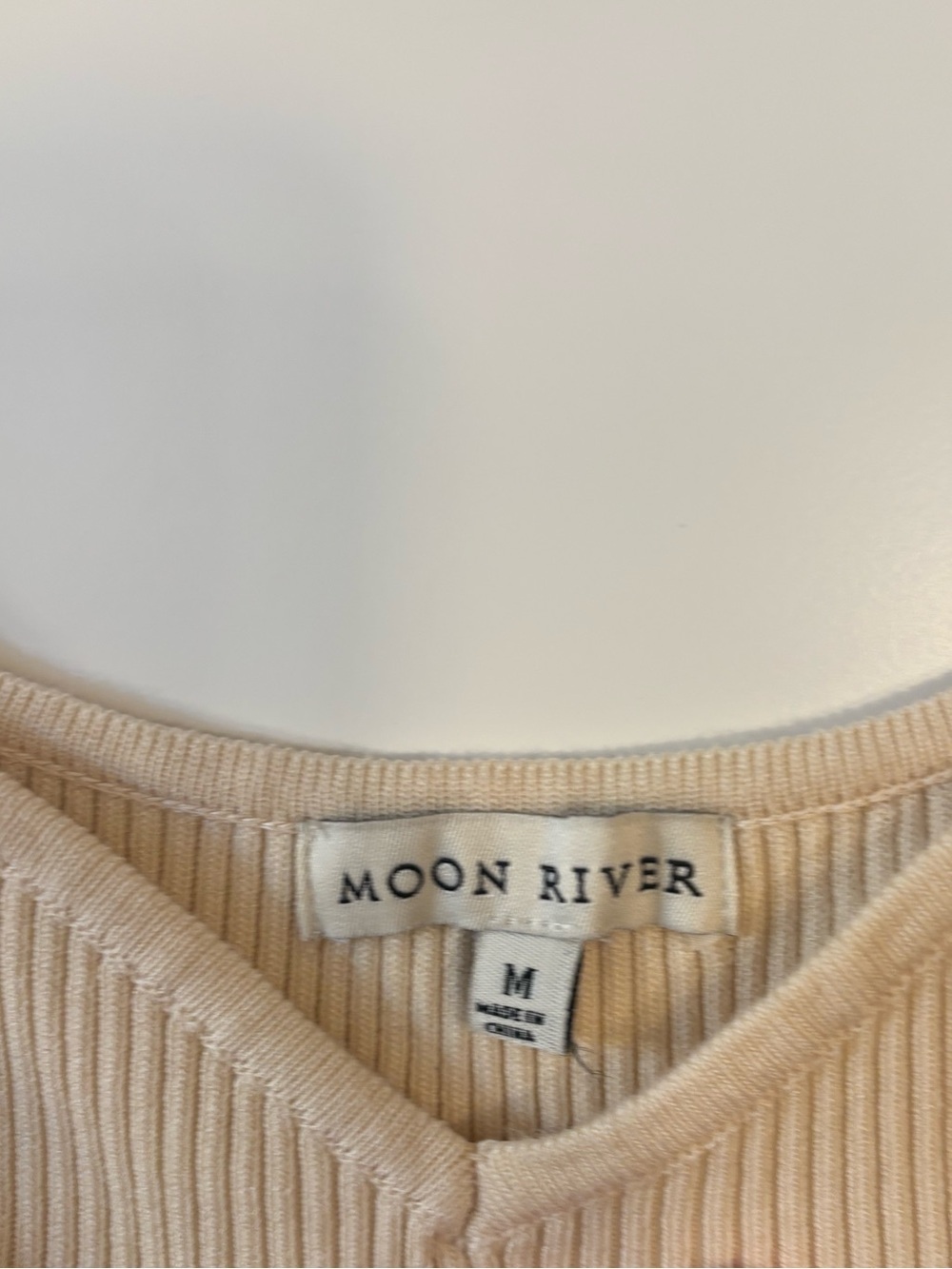 Moon River Sleeveless Mixed Media Midi Dress in cream - Picture 6 of 7